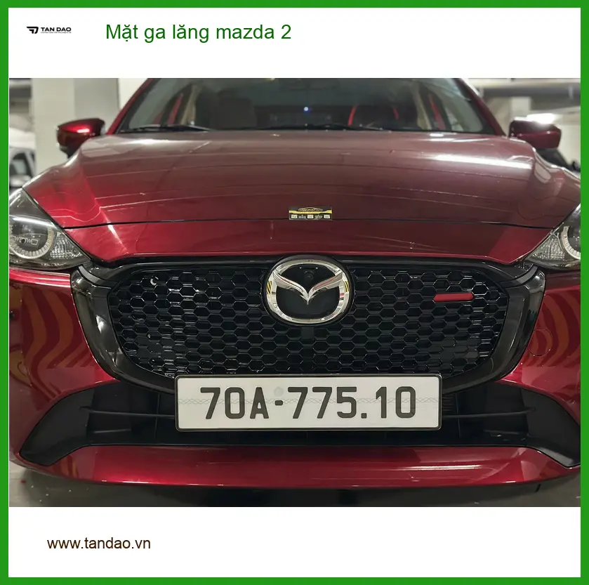 Chú Phước độ Mặt ga lăng Mazda 2 tại Quận 5 vì ga lăng cũ bị bạc màu ảnh thực tế 4