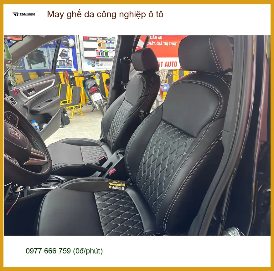 Anh Duy tìm nơi may ghế da công nghiệp ô tô Hyundai Elantra ở Quận 7 ảnh thực tế 4