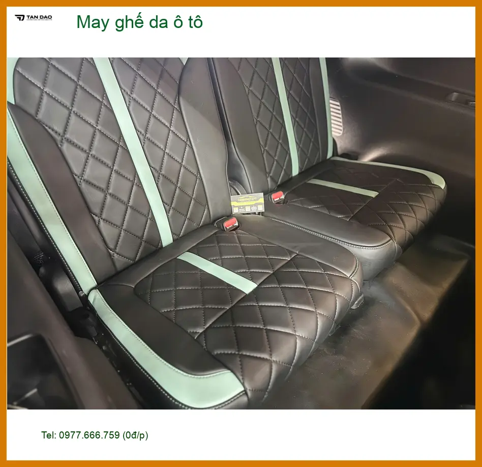 Anh Khang may ghế da ô tô Hyundai Elantra tại Quận 12 vì ghế cũ đã xuống cấp