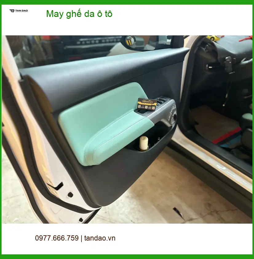 Chú Minh may ghế da ô tô Kia Carnival ở Quận Huyện Nhà Bè ảnh thực tế 3