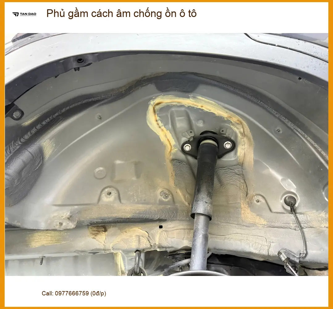Anh Khang phủ gầm cách âm chống ồn ô tô Lux A2.0 tại Phú Nhuận