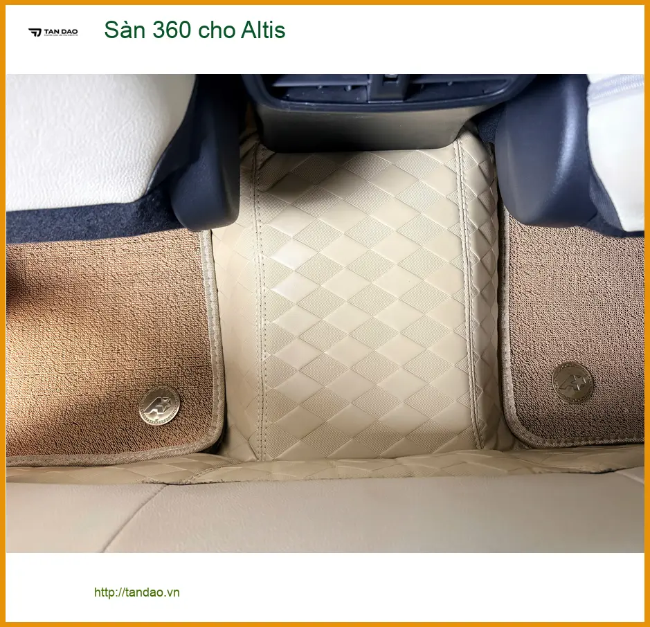 Chú Quang lắp Sàn 360 cho Altis Quận Bình Tân để bảo vệ sàn xe tốt hơn