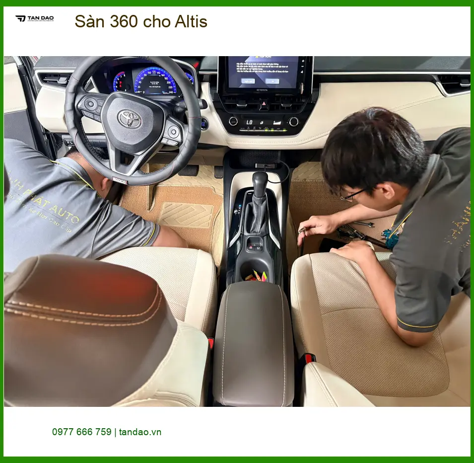 Anh Khải lắp Sàn 360 cho Altis tại Nhà Bè để nội thất luôn sạch đẹp và bền bỉ ảnh thực tế 2