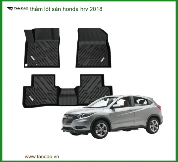 Thảm Lót Sàn Honda HR-V 2018 - Trung Tâm Lắp Đặt Chính Hãng TPHCM
