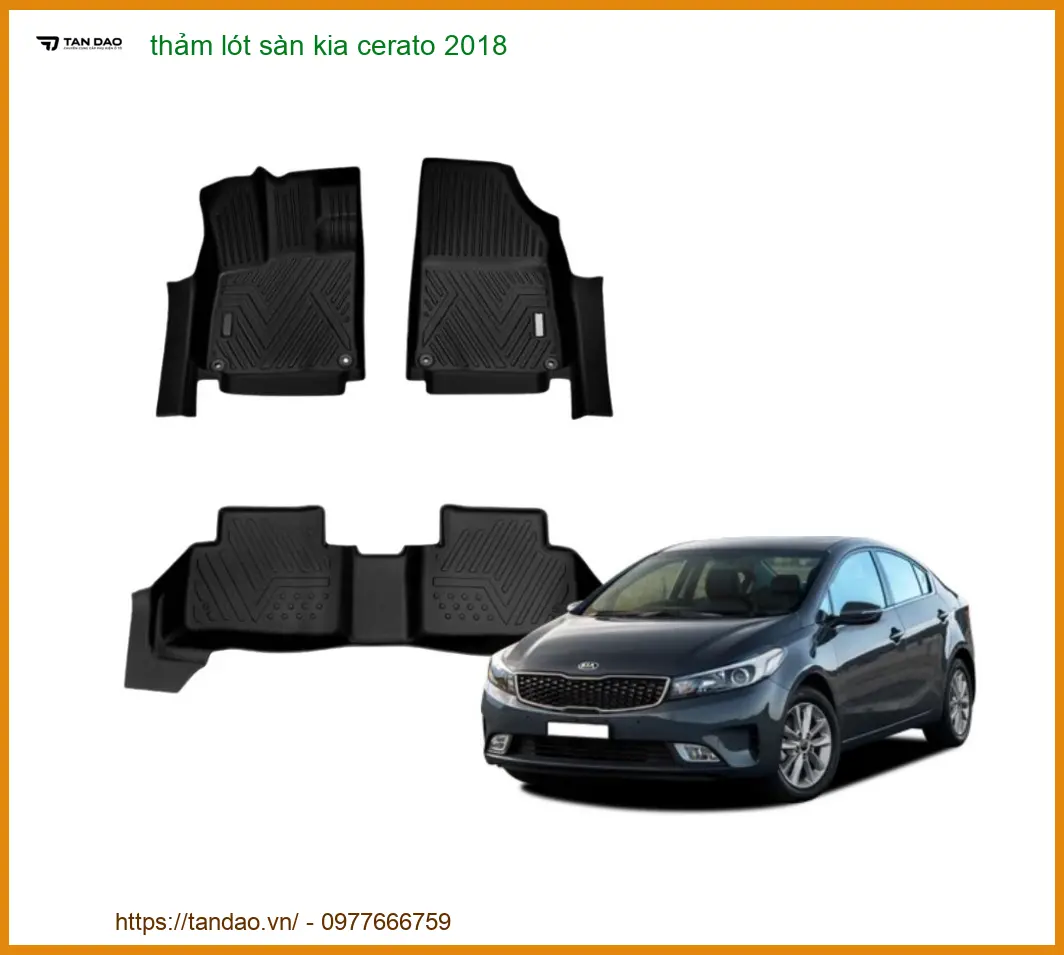 Thảm Lót Sàn Kia Cerato 2018 - Địa Chỉ Gắn Uy Tín TPHCM