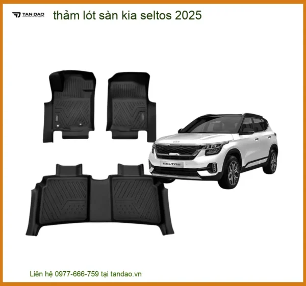Thảm Lót Sàn Cao Cấp Kia Seltos - Địa Chỉ Lắp Đặt Chính Hãng Uy Tín TPHCM