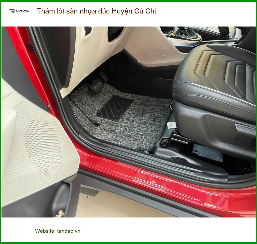 Nơi Lắp Thảm Lót Sàn Ô Tô lót sàn nhựa đúc Huyện Củ Chi - Giá Tốt TPHCM