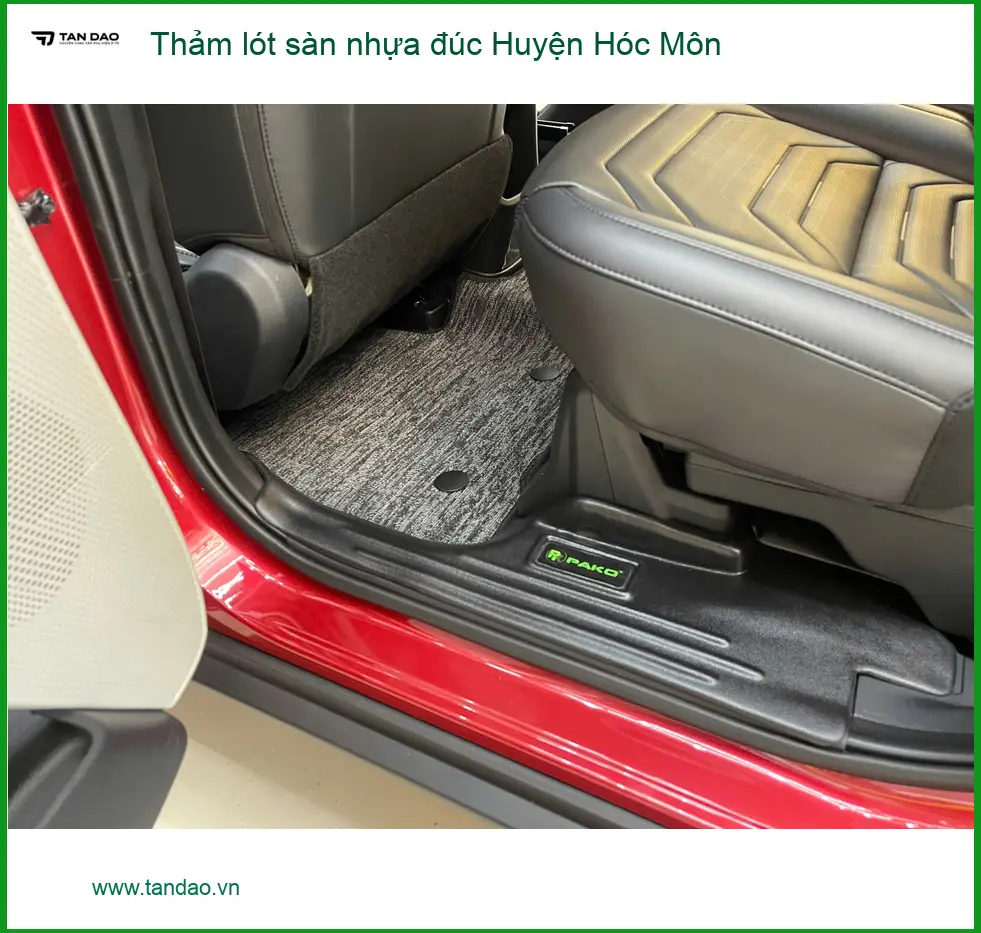 Nơi Lắp Thảm Lót Sàn Ô Tô lót sàn nhựa đúc Huyện Hóc Môn - Giá Tốt TPHCM ảnh thực tế 3