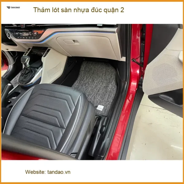 Địa Chỉ Lắp Đặt Thảm Lót Sàn Ô Tô lót sàn nhựa đúc quận 2 - Giá Tốt TPHCM