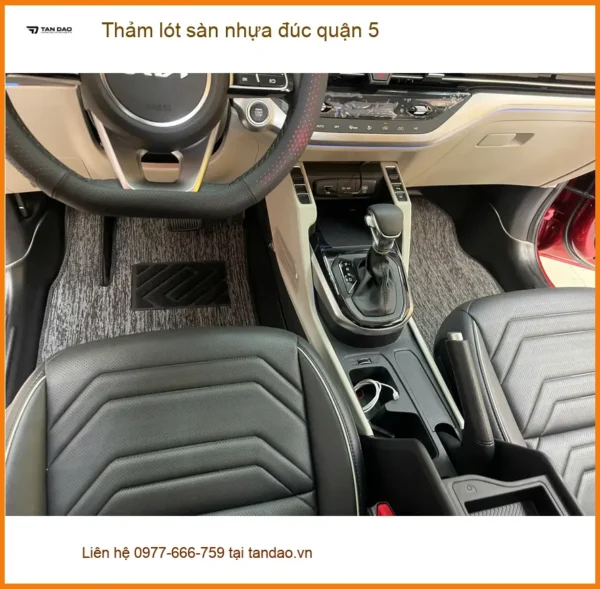 Trung Tâm Lắp Đặt Thảm Lót Sàn Ô Tô lót sàn nhựa đúc quận 5 - Giá Tốt TPHCM