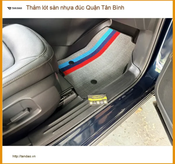 Nơi Lắp Thảm Lót Sàn Ô Tô lót sàn nhựa đúc Quận Tân Bình - Giá Tốt TPHCM