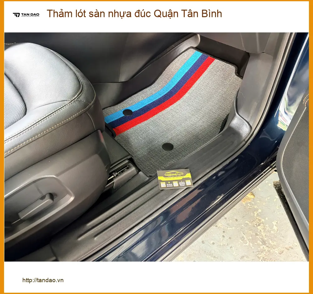 Nơi Lắp Thảm Lót Sàn Ô Tô lót sàn nhựa đúc Quận Tân Bình - Giá Tốt TPHCM