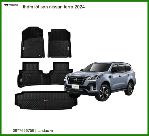 Thảm Lót Sàn Ô Tô Nissan Terra 2024 - Trung Tâm Lắp Đặt Chính Hãng TPHCM
