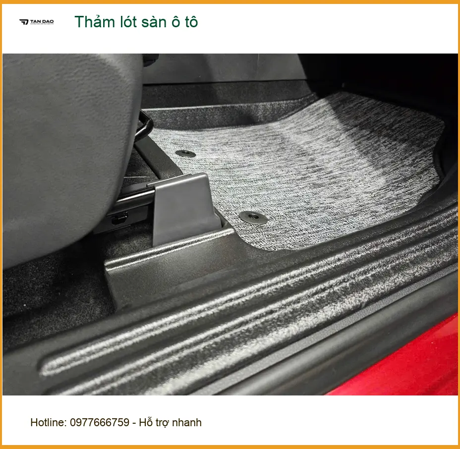 Chị Vân Anh thay thảm lót sàn ô tô Mazda CX-5 tại Hóc Môn cho nội thất sạch đẹp ảnh thực tế 2