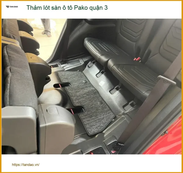 Địa Chỉ Lắp Thảm Lót Sàn Ô Tô lót sàn ô tô Pako quận 3 - Lắp Đặt Uy Tín TPHCM