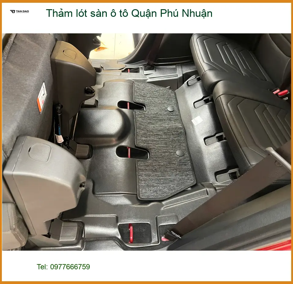 Nơi Lắp Thảm Lót Sàn Ô Tô lót sàn ô tô Quận Phú Nhuận - Giá Tốt TPHCM