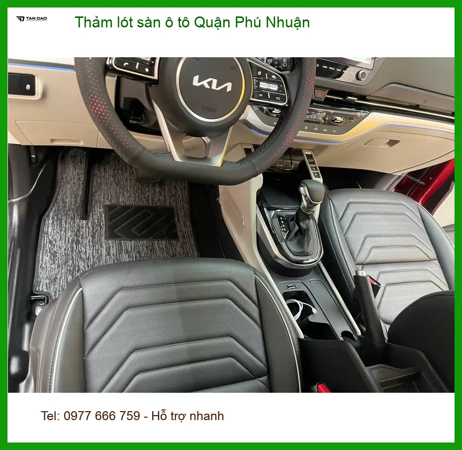 Nơi Lắp Thảm Lót Sàn Ô Tô lót sàn ô tô Quận Phú Nhuận - Giá Tốt TPHCM ảnh thực tế 2