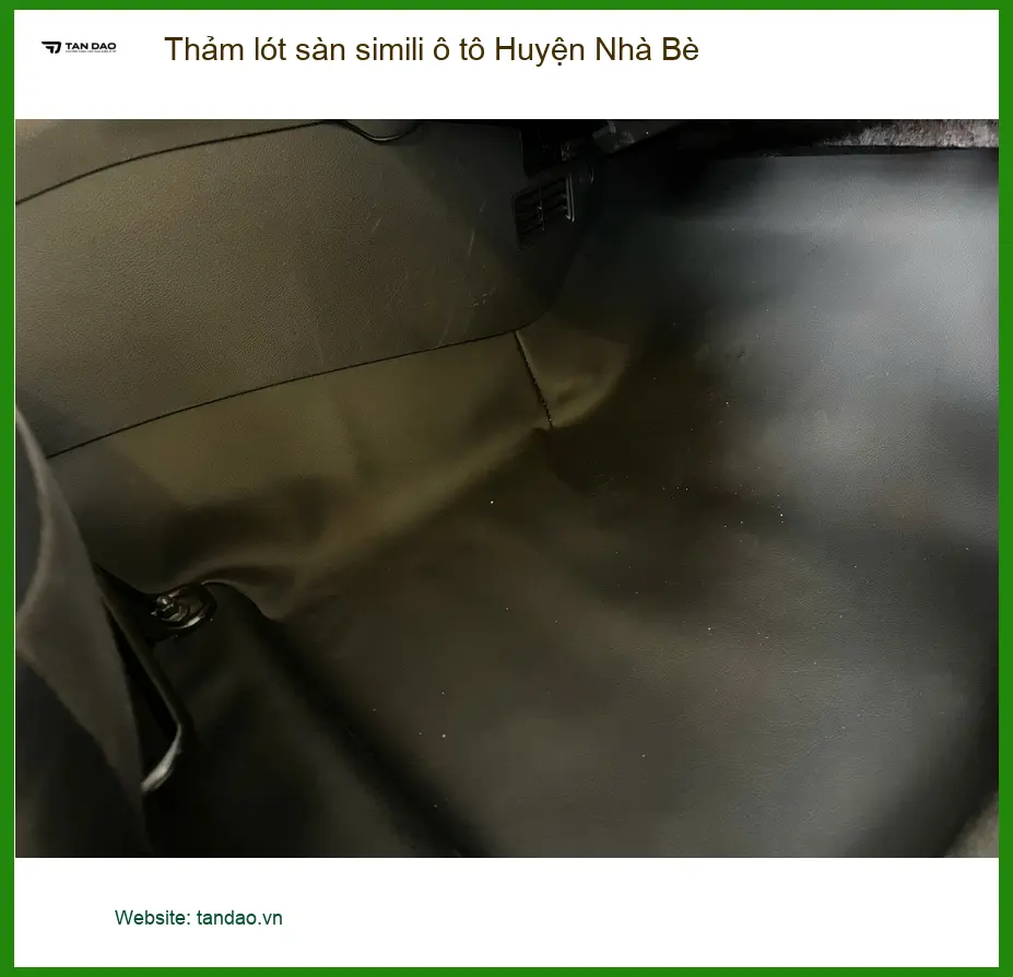 Địa Chỉ Lắp Thảm Lót Sàn Simili Huyện Nhà Bè - Giá Tốt TPHCM ảnh thực tế 2