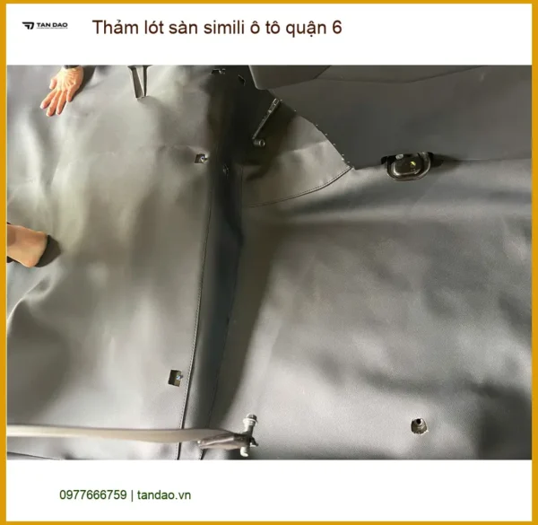 Nơi Lắp Thảm Lót Sàn Ô Tô lót sàn simili ô tô quận 6 - Giá Tốt TPHCM