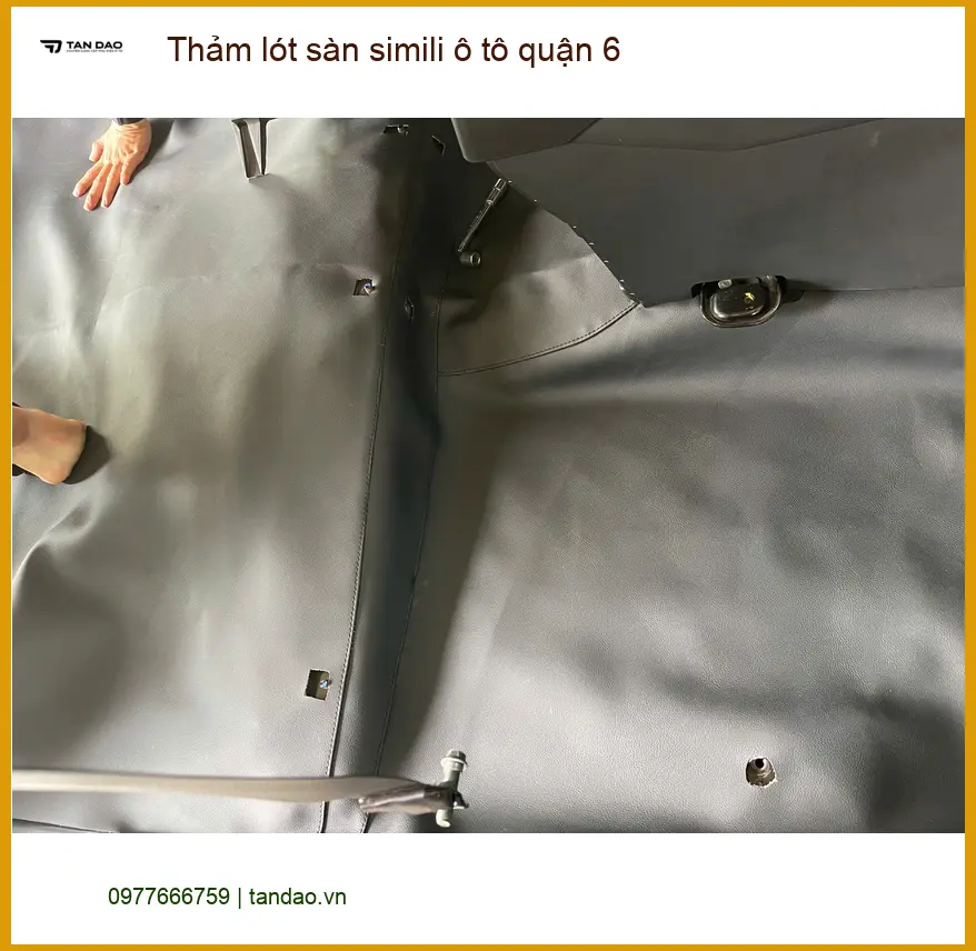 Nơi Lắp Thảm Lót Sàn Ô Tô lót sàn simili ô tô quận 6 - Giá Tốt TPHCM