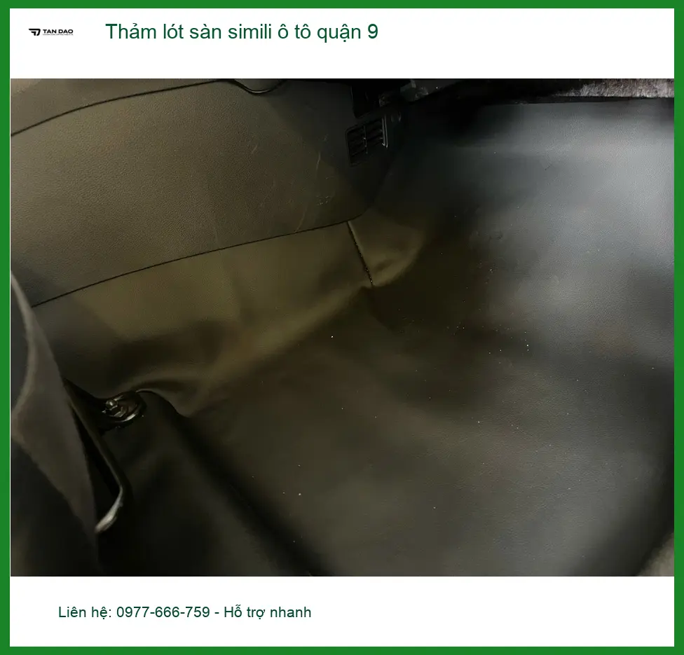 Nơi May Thảm Lót Sàn Ô Tô lót sàn simili ô tô quận 9 - Giá Tốt TPHCM ảnh thực tế 3