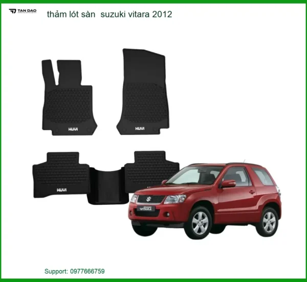 Thảm Lót Sàn Suzuki Vitara 2012 - Địa Chỉ Chuyên Lắp Đặt Chính Hãng TPHCM