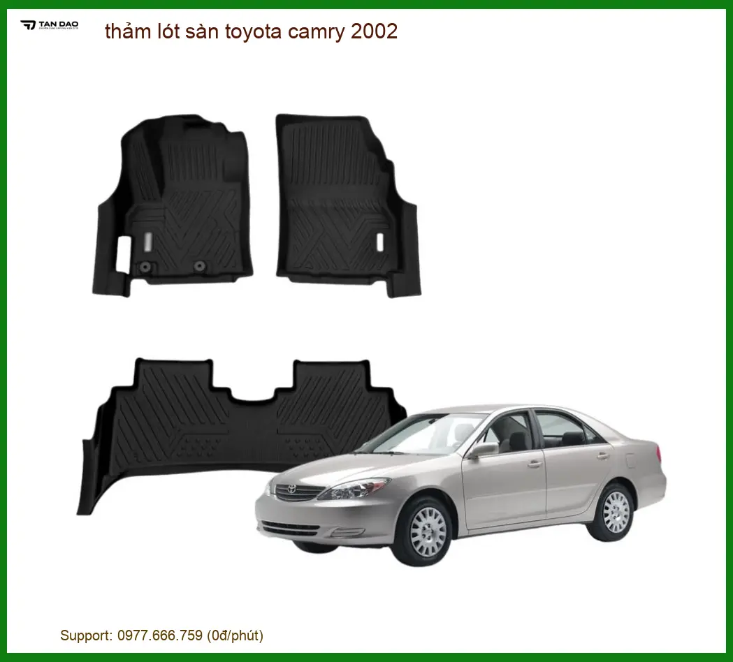 Thảm Lót Sàn Toyota Camry 2002