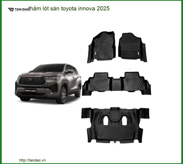 Thảm Lót Sàn Toyota Innova 2025 - Địa Chỉ Lắp Đặt Chính Hãng TPHCM