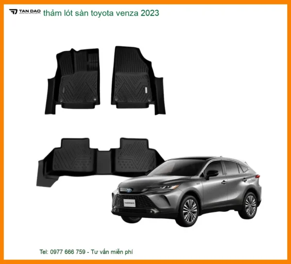 Thảm Lót Sàn Toyota Venza 2023 - Trung Tâm Lắp Đặt Uy Tín Chất Lượng TPHCM