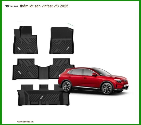 Thảm Lót Sàn Cao Cấp Vinfast VF8 - Địa Chỉ Gắn Uy Tín TPHCM