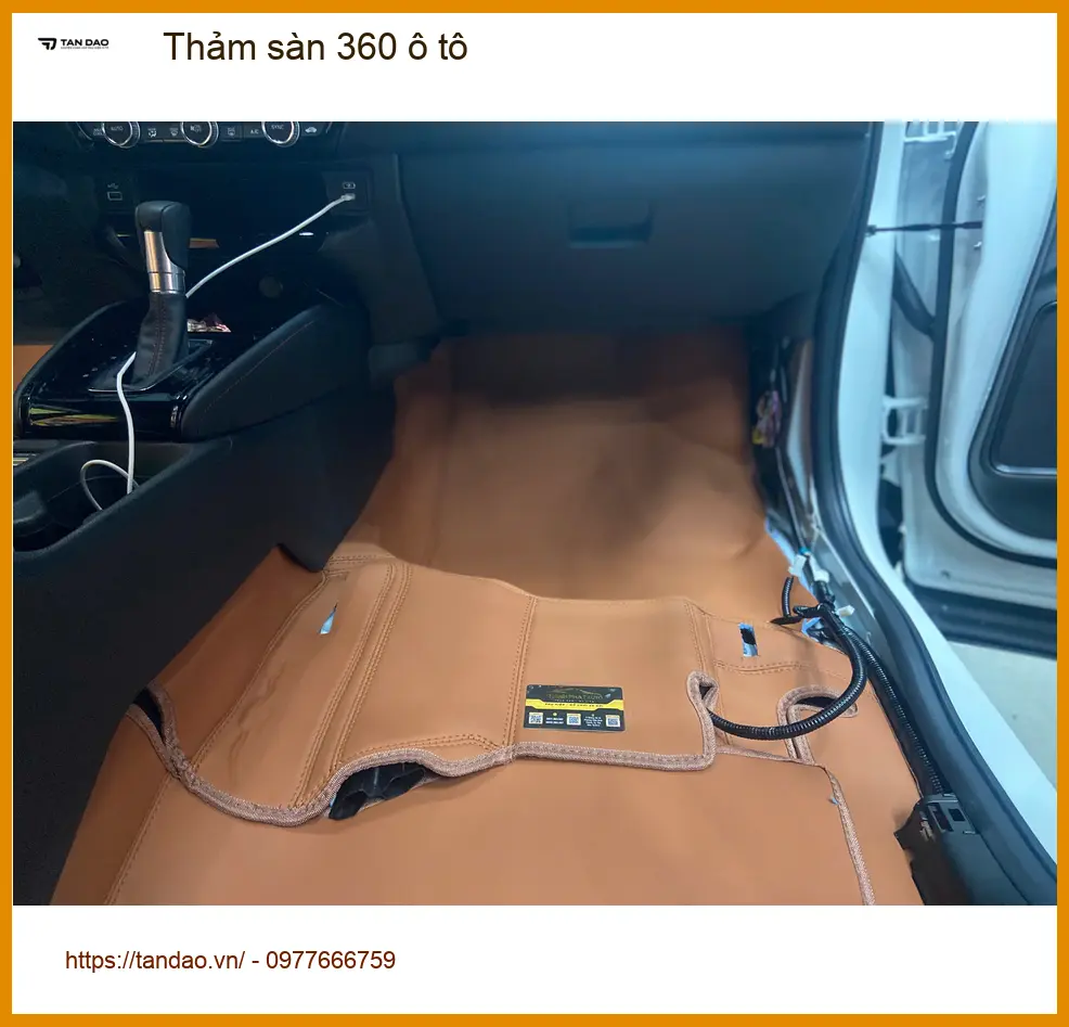 Chú Sơn tìm địa chỉ lắp thảm sàn 360 ô tô cho Mitsubishi Xforce tại Cần Giờ. ảnh thực tế 2