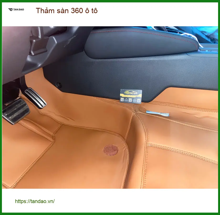 Chú Sơn tìm địa chỉ lắp thảm sàn 360 ô tô cho Mitsubishi Xforce tại Cần Giờ. ảnh thực tế 3