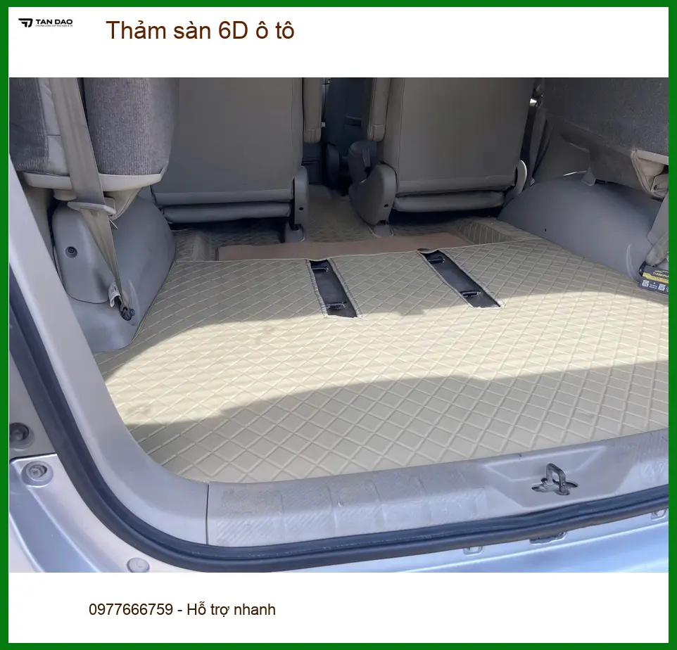 Chị Thảo lắp thảm sàn 6D ô tô cho Kia K3 ở Quận Bình Tân để nội thất sạch hơn ảnh thực tế 4