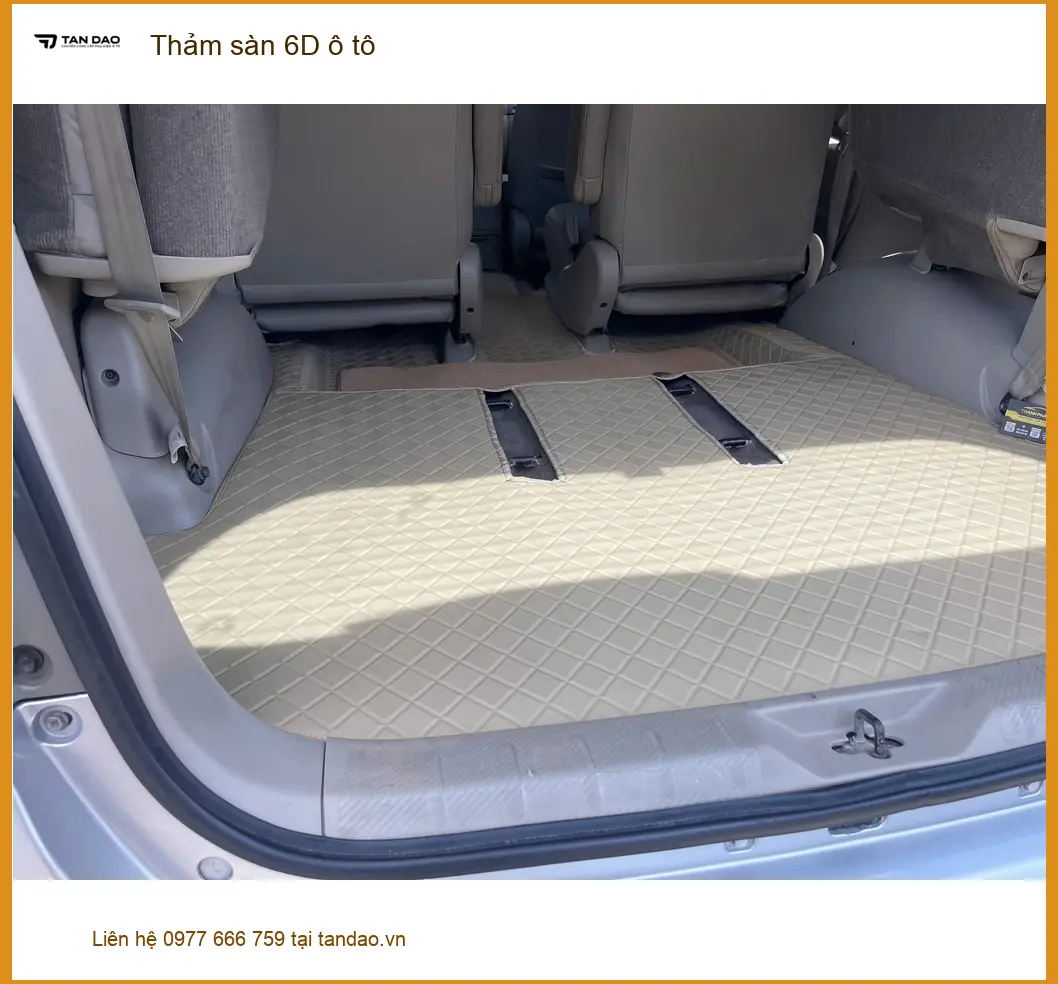 Chị Hương Giang lắp thảm sàn 6D ô tô Hyundai Creta tại Quận 11 ảnh thực tế 3