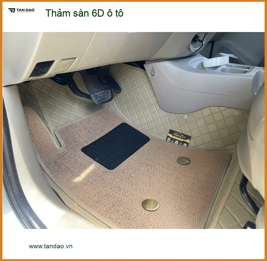 Anh Kiên lắp thảm sàn 6D ô tô cho Hyundai Accent tại Quận 9 để nâng tầm không gian nội thất ảnh thực tế 5
