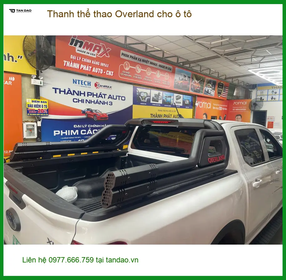 Chị Thảo lắp Thanh thể thao Overland cho Ford Ranger tại Quận 9 ảnh thực tế 3
