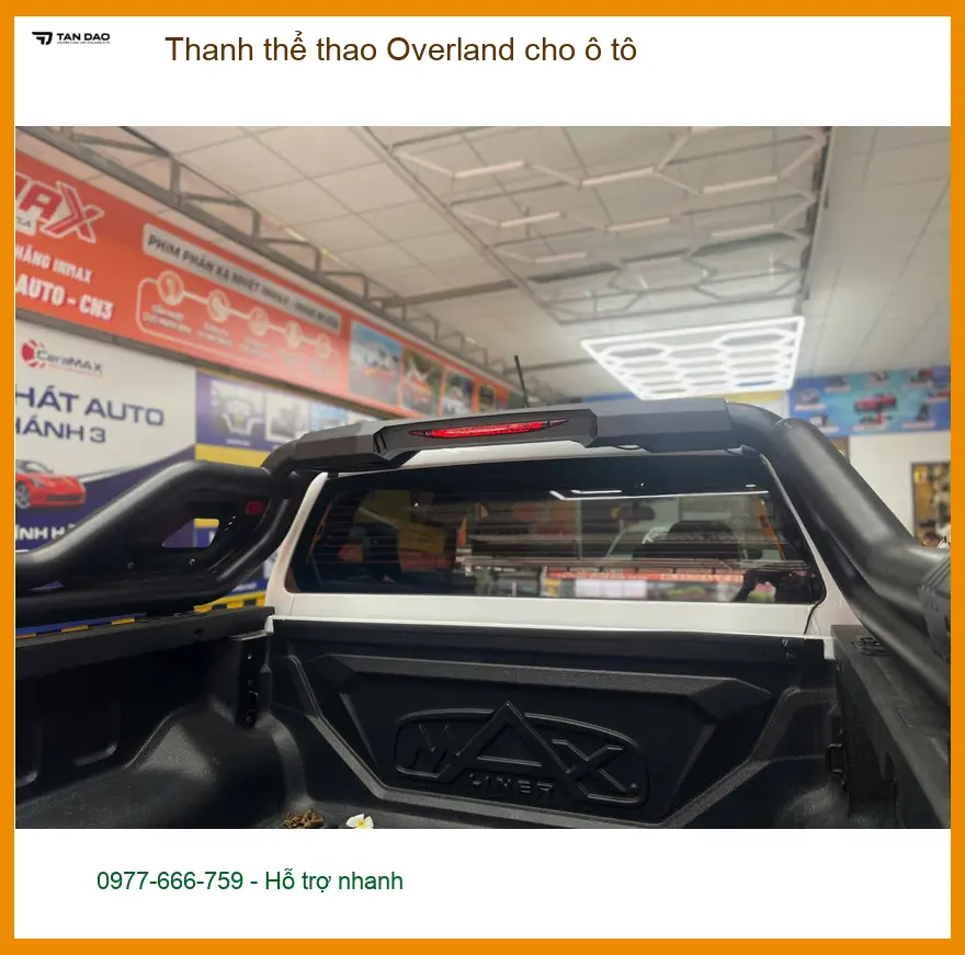 Chị Thảo lắp Thanh thể thao Overland cho Ford Ranger tại Quận 9 ảnh thực tế 4