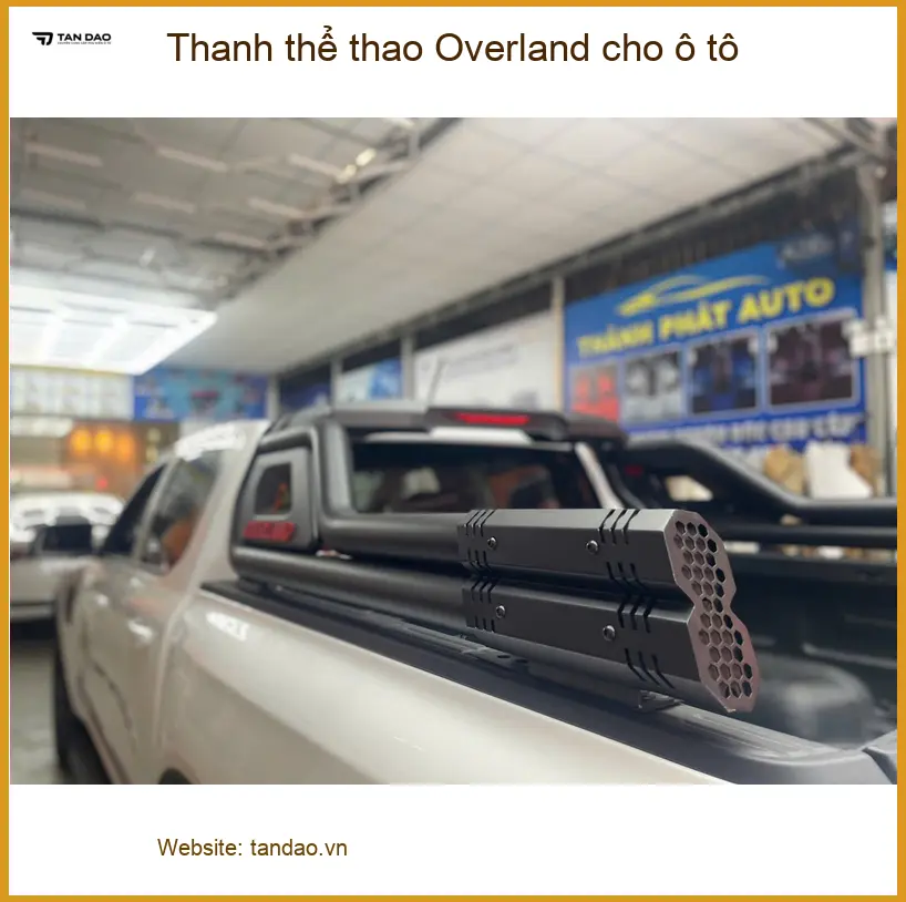 Chị Thảo lắp Thanh thể thao Overland cho Ford Ranger tại Quận 9 ảnh thực tế 5