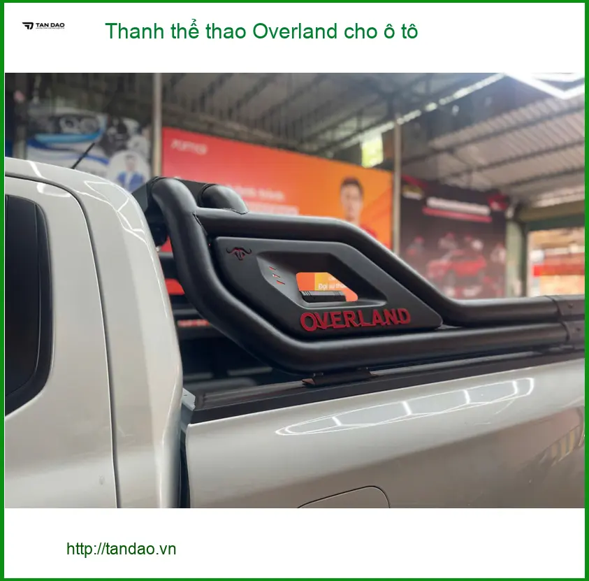 Anh Phong lắp Thanh thể thao Overland cho Triton tại Cần Giờ, tăng vẻ mạnh mẽ ảnh thực tế 3