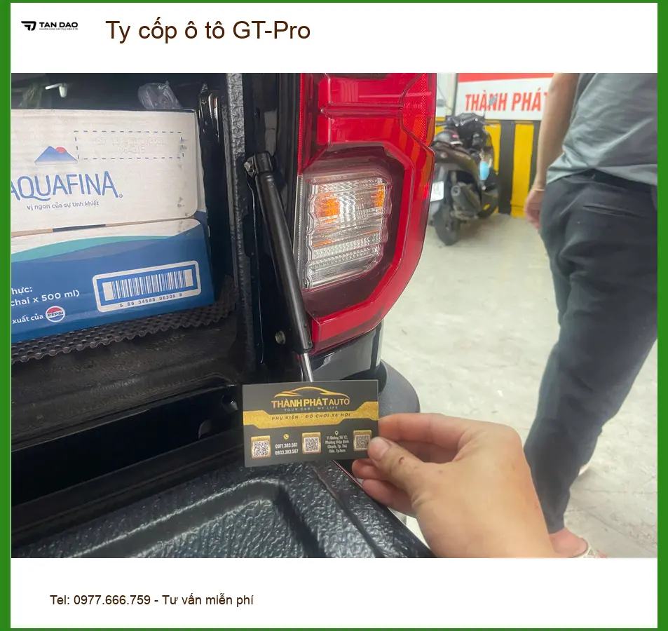 Anh Dũng lắp Ty cốp ô tô GT-Pro cho Honda CR-V tại Quận 6, đóng mở nặng ảnh thực tế 3