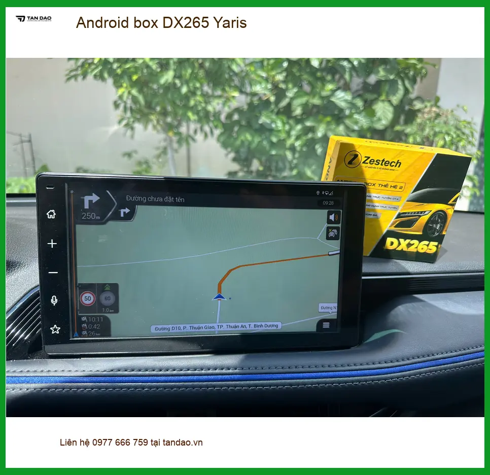 Anh Hoàng Việt nâng cấp Android box DX265 cho Toyota Yaris Quận 1 ảnh thực tế 3