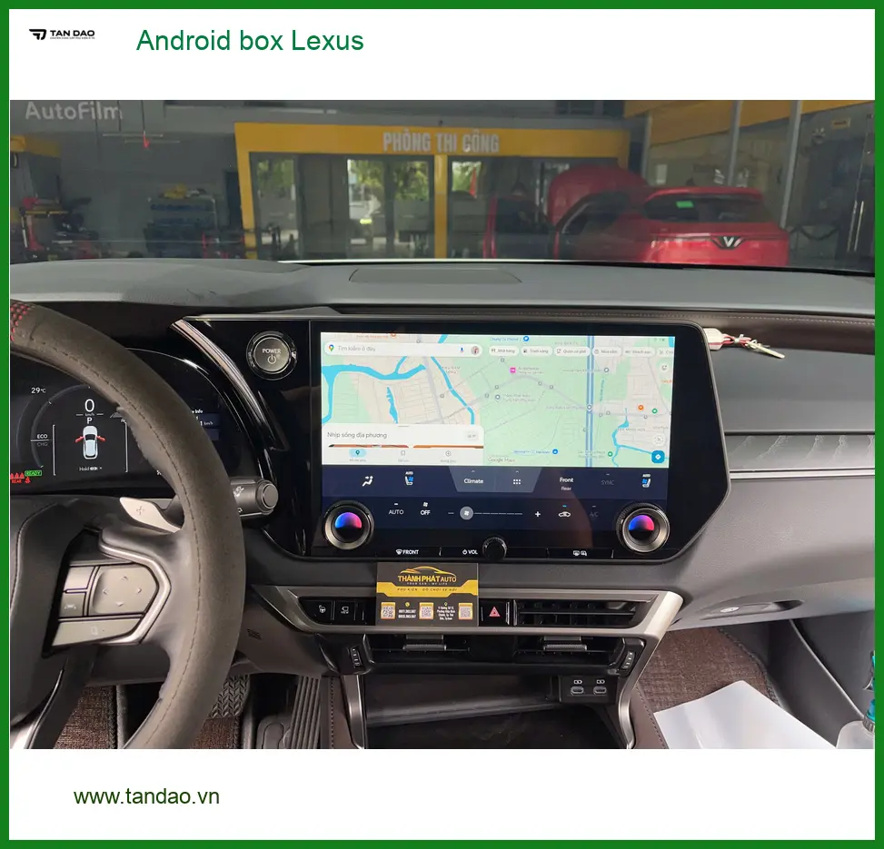 Anh Trọng lắp Android Box Lexus RX350 tại Quận Bình Thạnh để chuyến công tác không còn nhàm chán ảnh thực tế 2