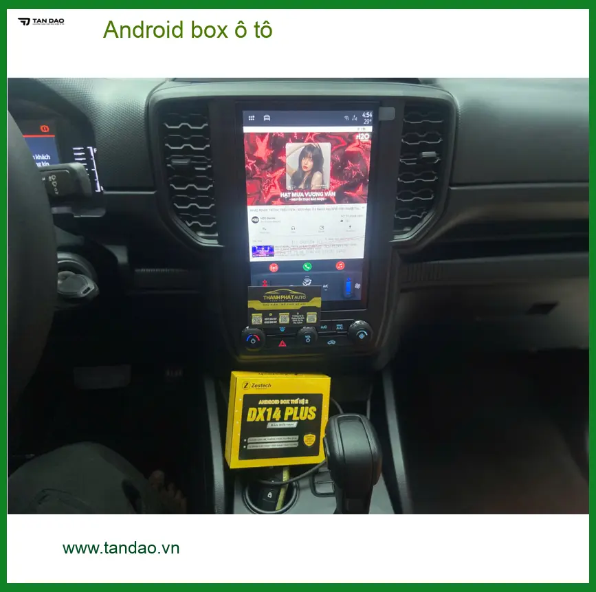 Anh Khải lắp Android box ô tô cho Ford Everest tại Quận 2 tiện lợi ảnh thực tế 3