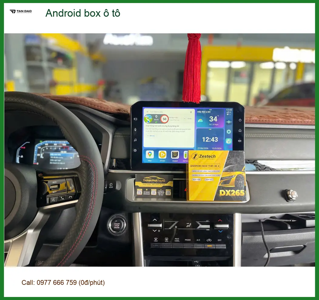 Chú Minh lắp Android box ô tô cho Kia K3 tại Quận Bình Thạnh nâng tầm giải trí ảnh thực tế 5