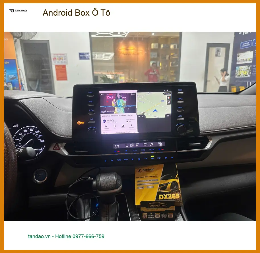 Anh Trường nâng cấp Android Box Ô Tô cho Kia Sorento tại Quận 12