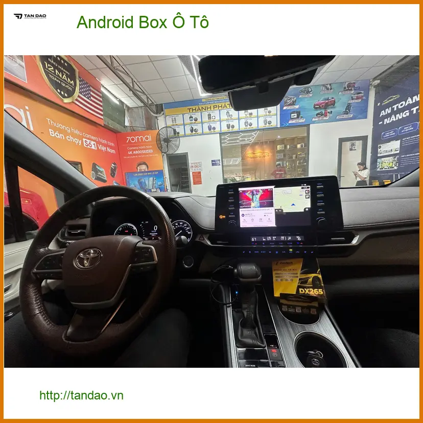 Anh Quý lắp Android Box Ô Tô cho Honda CRV tại Bình Tân tiện lợi ảnh thực tế 2