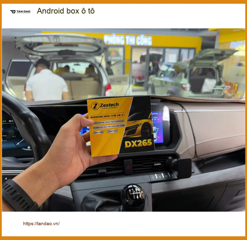 Anh Bình lắp Android box ô tô cho Ford Everest tại Quận 9 nâng cấp giải trí ảnh thực tế 5