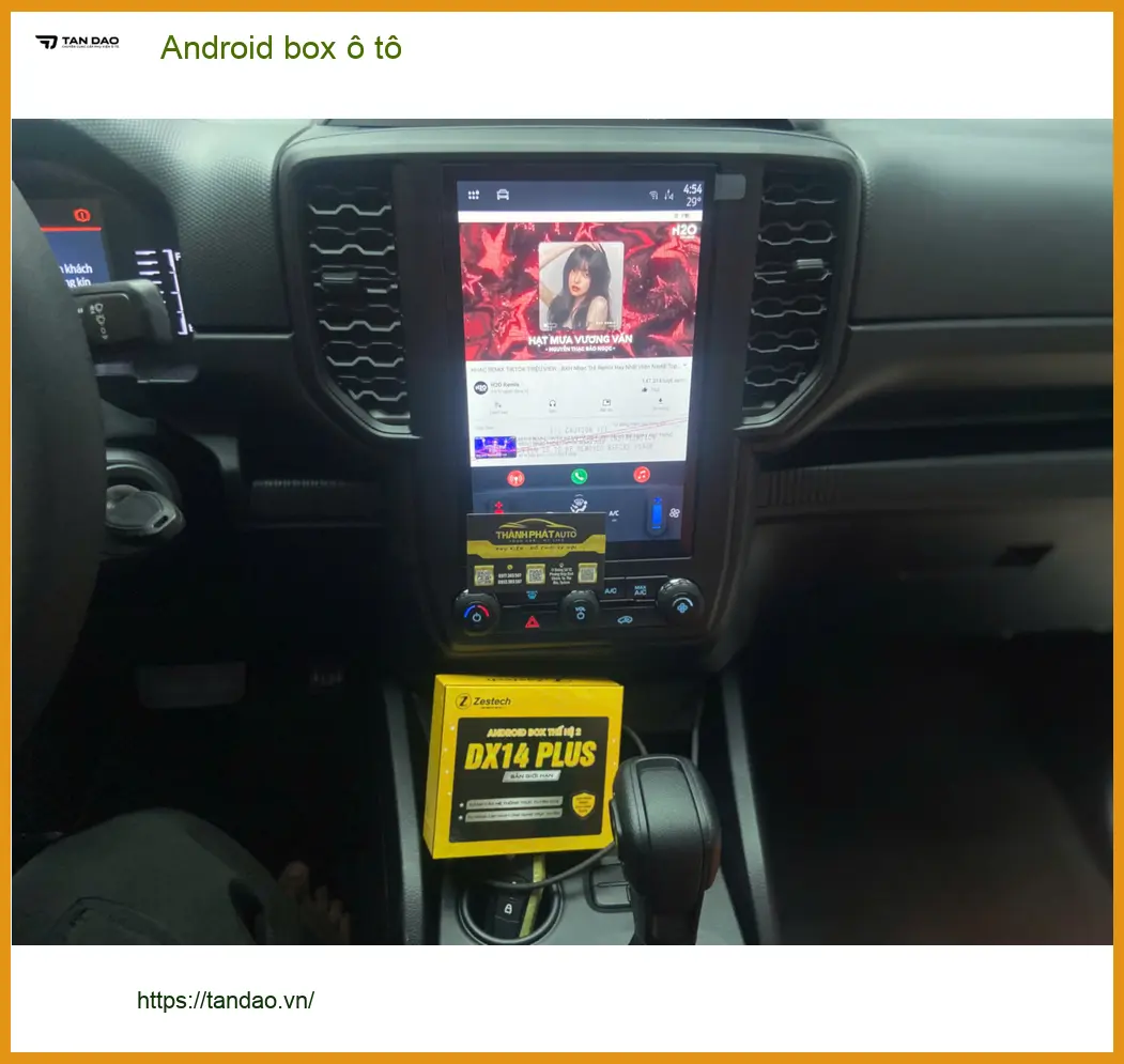 Anh Khang lắp Android box ô tô cho Hyundai Creta tại Quận Thủ Đức để giải trí tiện lợi ảnh thực tế 2