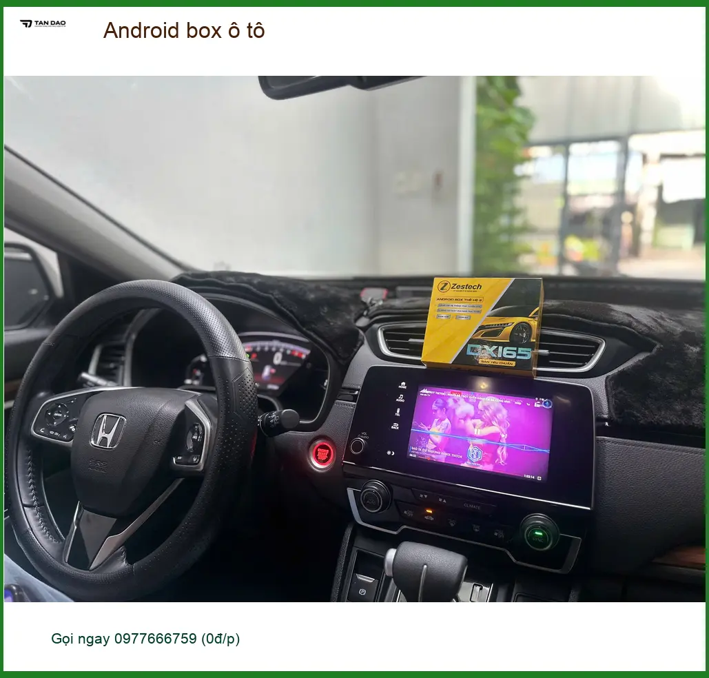 Anh Lâm lắp Android box ô tô cho Kia Carnival tại Quận 7 giá tốt