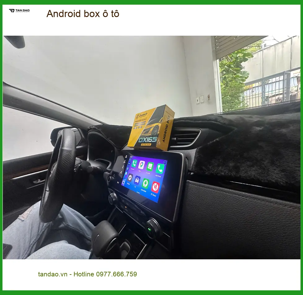 Anh Lâm lắp Android box ô tô cho Kia Carnival tại Quận 7 giá tốt ảnh thực tế 3